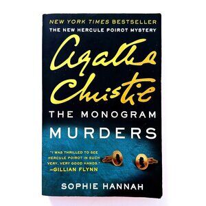 NOVEL Monogram Murders: The New Hercule Poirot Mystery by Sophia Hannah NWoT